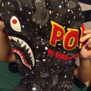 Glow in the dark limited Edition PONR Bape